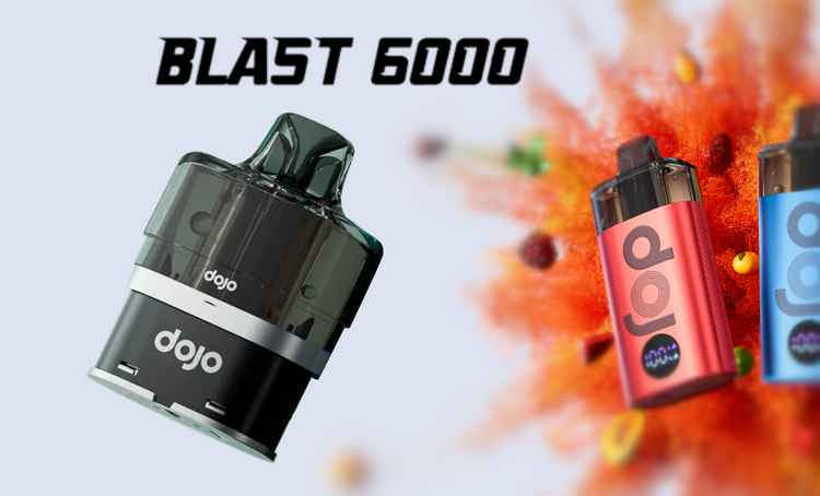 Dojo Blast 6000 replacement pods banner