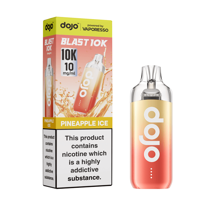 DOJO Blast 10K Prefilled Kit - Pineapple Ice - 10mg