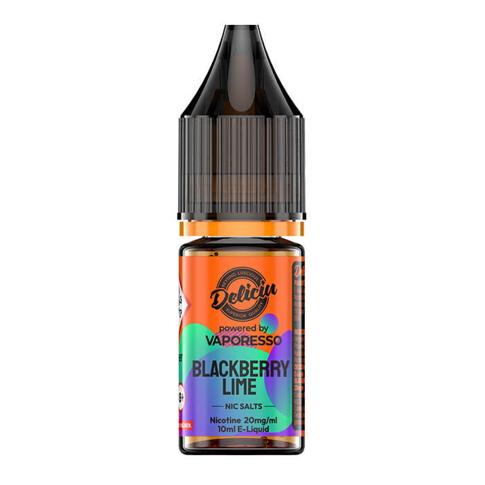 Deliciu V2 Nic Salt - Blackberry Lime - 10ml E-Liquid