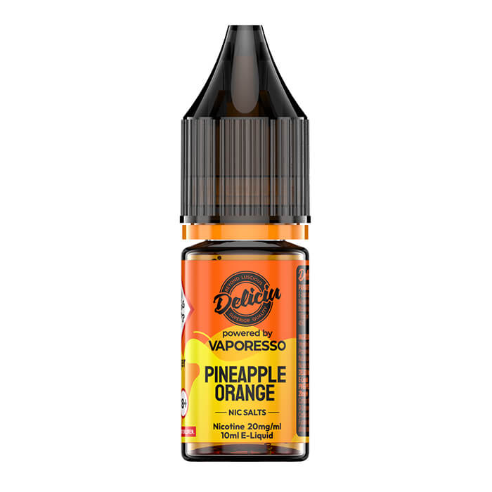 Deliciu V2 Nic Salt - Pineapple Orange - 10ml E-Liquid