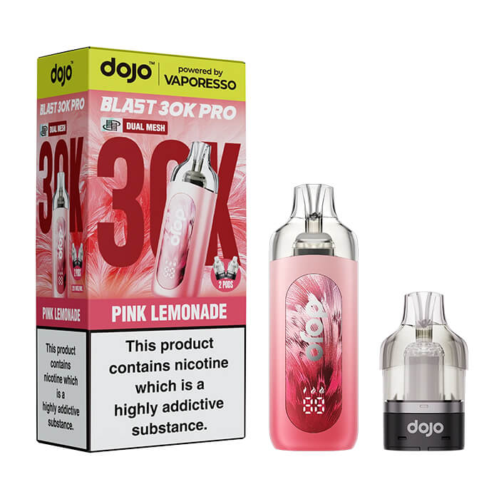 DOJO Blast 30K Pro Prefilled Vape Kit - Pink Lemonade