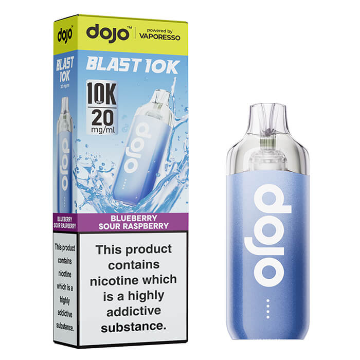 DOJO Blast 10K Prefilled Vape Kit - Blueberry Sour Raspberry