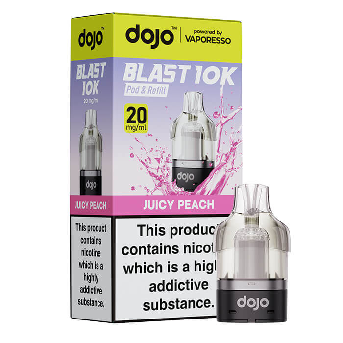 DOJO Blast 10K Pod & Refill - Juicy Peach
