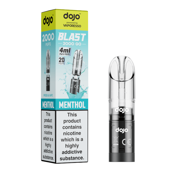DOJO Blast 2000 Go Pod & Refill - Menthol