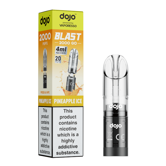 DOJO Blast 2000 Go Pod & Refill - Pineapple Ice