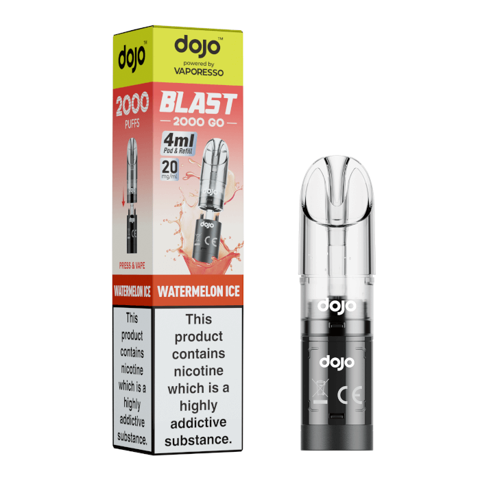 DOJO Blast 2000 Go Pod & Refill - Watermelon Ice