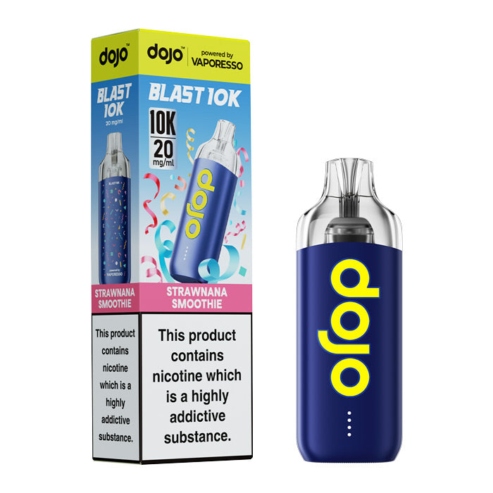 DOJO Blast 10K Prefilled Vape Kit - Strawnana Smoothie