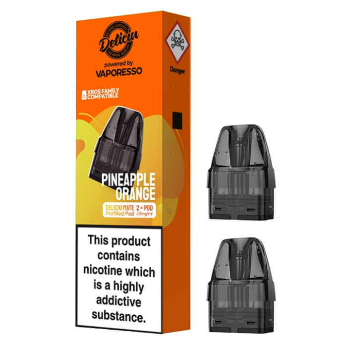 Vaporesso Deliciu Mate Prefilled Pod - Pineapple Orange - 2PK