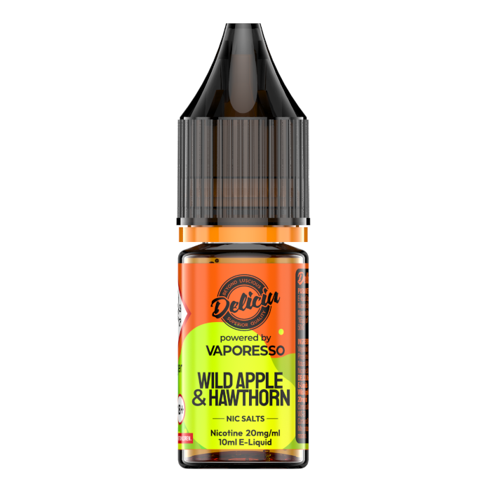 Deliciu V2 Nic Salt - Wild Apple and Hawthorn - 10ml E-Liquid