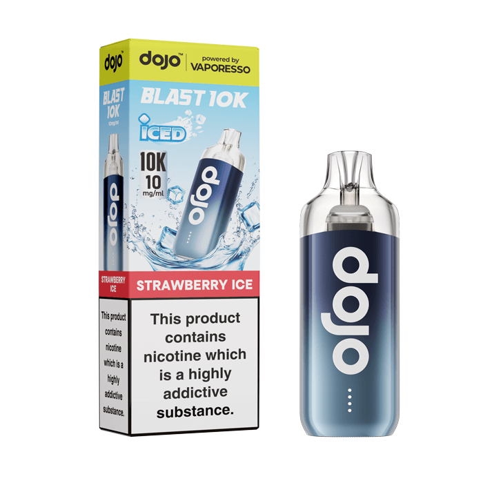 DOJO Blast 10K Prefilled Kit - Strawberry Ice - 10mg