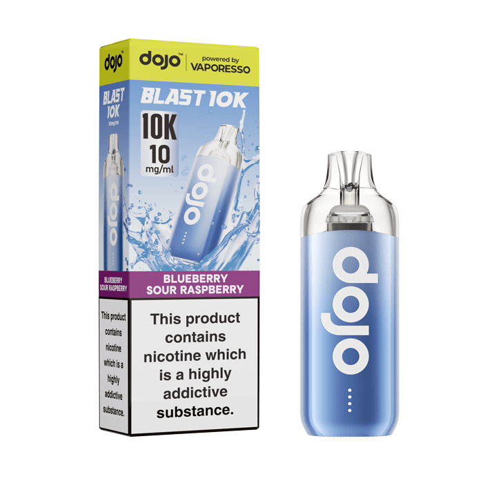 DOJO Blast 10K Prefilled Kit - Blueberry Sour Raspberry - 10mg