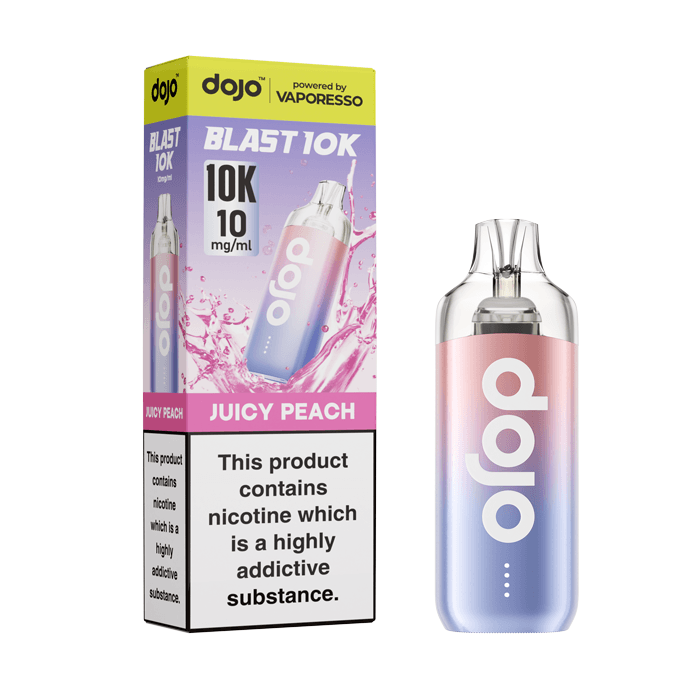 DOJO Blast 10K Prefilled Kit - Juicy Peach - 10mg