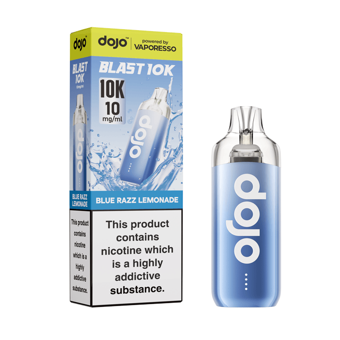 DOJO Blast 10K Prefilled Kit - Blue Razz Lemonade - 10mg