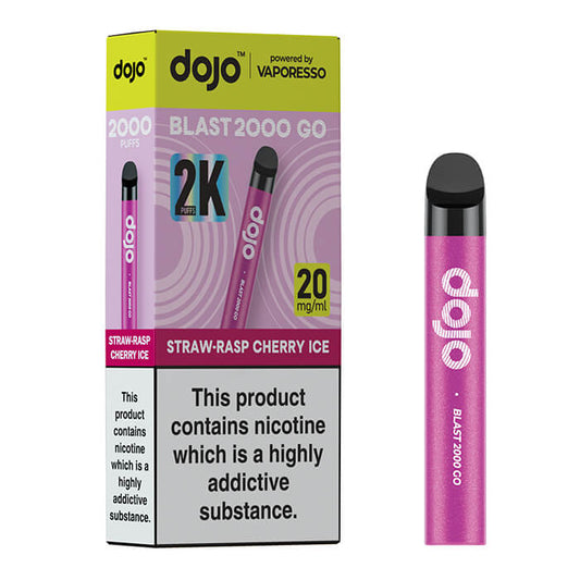 DOJO Blast 2000 Go Kit - Strawberry Raspberry Cherry Ice