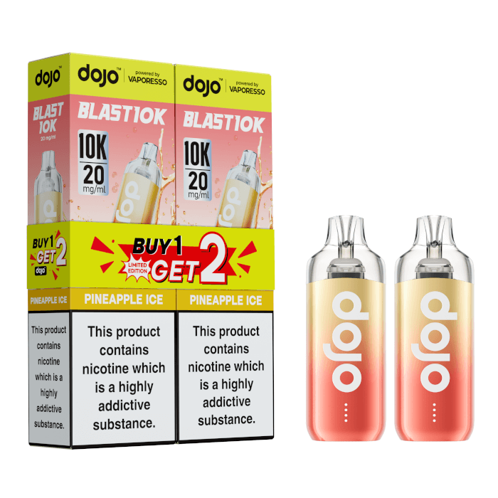 DOJO Blast 10K Prefilled Kit Bundle - Pineapple Ice