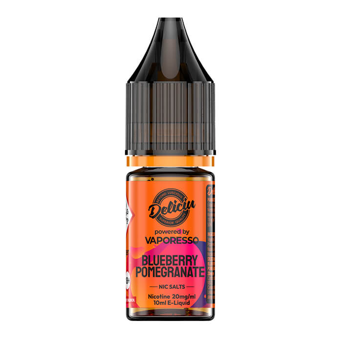 Deliciu V2 Nic Salt - Blueberry Pomegranate - 10ml E-Liquid