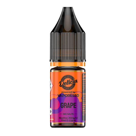 Deliciu V2 Nic Salt - Grape - 10ml E-Liquid