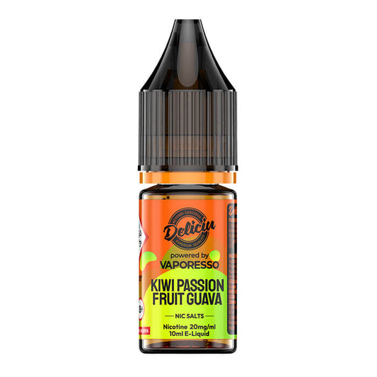 Deliciu V2 Nic Salt - Kiwi Passion Fruit Guava - 10ml E-Liquid
