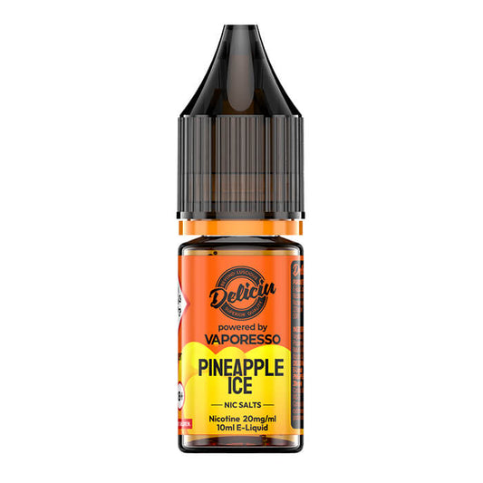 Deliciu V2 Nic Salt - Pineapple Ice - 10ml E-Liquid