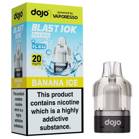 DOJO Blast 10K Pod & Refill - Banana Ice