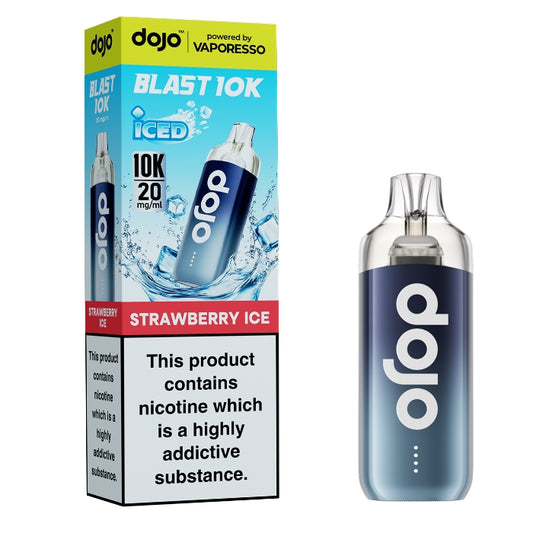 DOJO Blast 10K Prefilled Vape Kit - Strawberry Ice