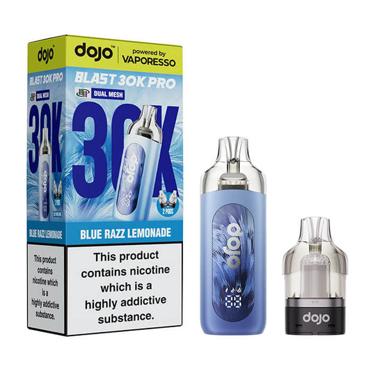 DOJO Blast 30K Pro Prefilled Vape Kit - Blue Razz Lemonade