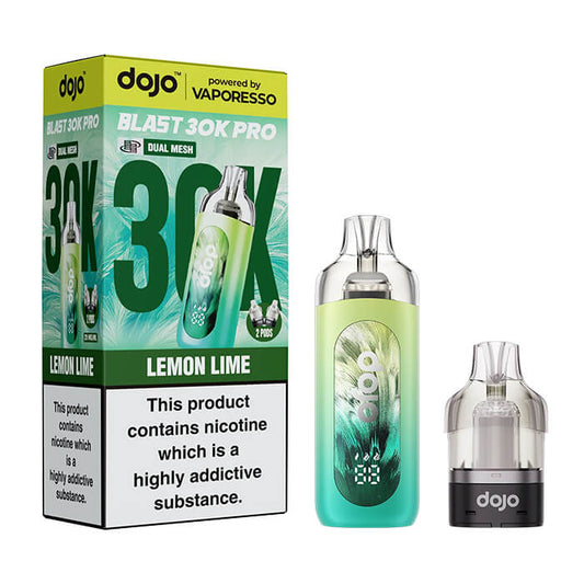 DOJO Blast 30K Pro Prefilled Vape Kit - Lemon Lime