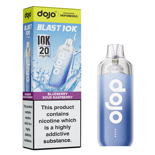 DOJO Blast 10K Prefilled Vape Kit - Blueberry Sour Raspberry