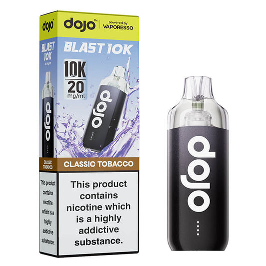 DOJO Blast 10K Prefilled Vape Kit - Classic Tobacco