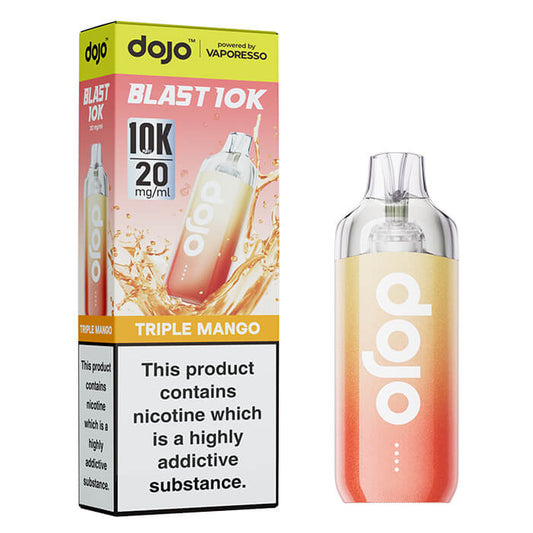 DOJO Blast 10K Prefilled Vape Kit - Triple Mango