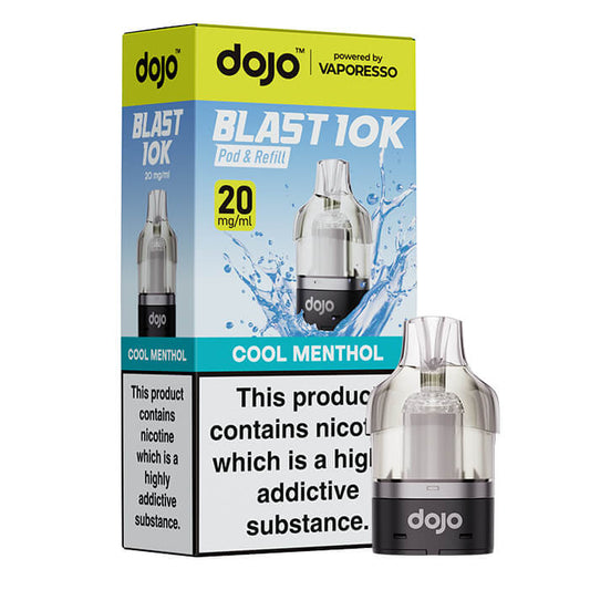DOJO Blast 10K Pod & Refill - Cool Menthol
