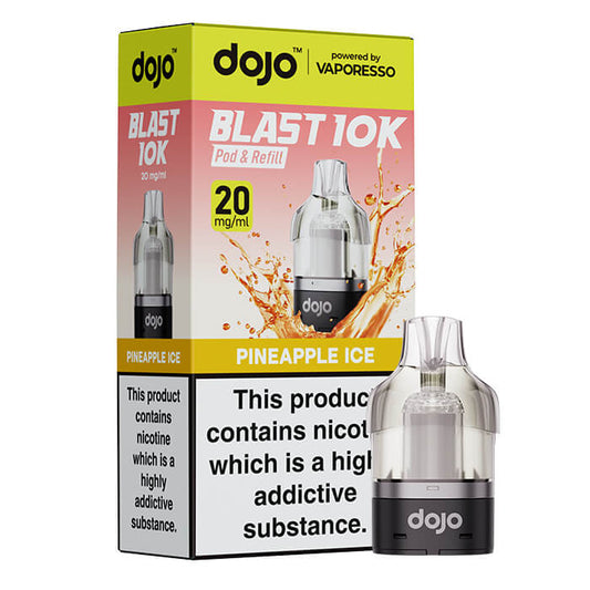 DOJO Blast 10K Pod & Refill - Pineapple Ice