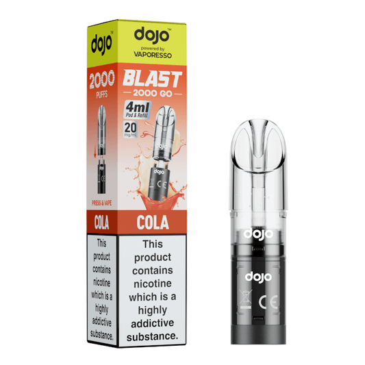 DOJO Blast 2000 Go Pod & Refill - Cola