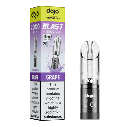 DOJO Blast 2000 Go Pod & Refill - Grape