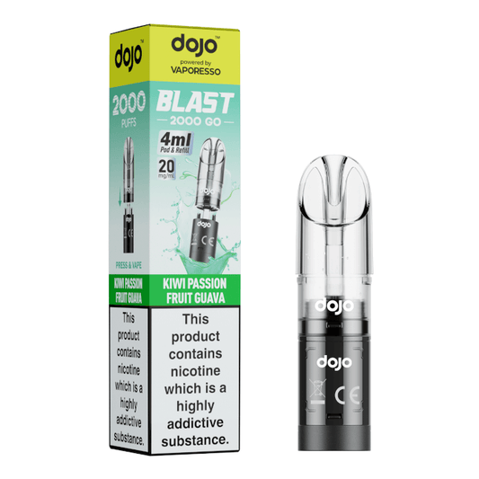 DOJO Blast 2000 Go Pod & Refill - Kiwi Passion Fruit Guava