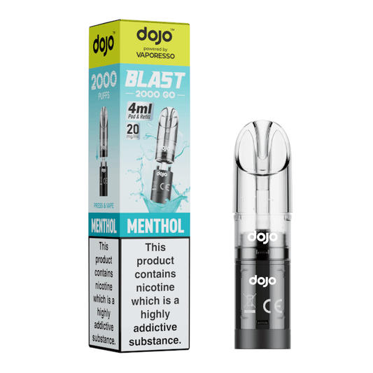 DOJO Blast 2000 Go Pod & Refill - Menthol