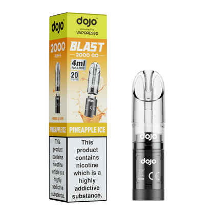 DOJO Blast 2000 Go Pod & Refill - Pineapple Ice