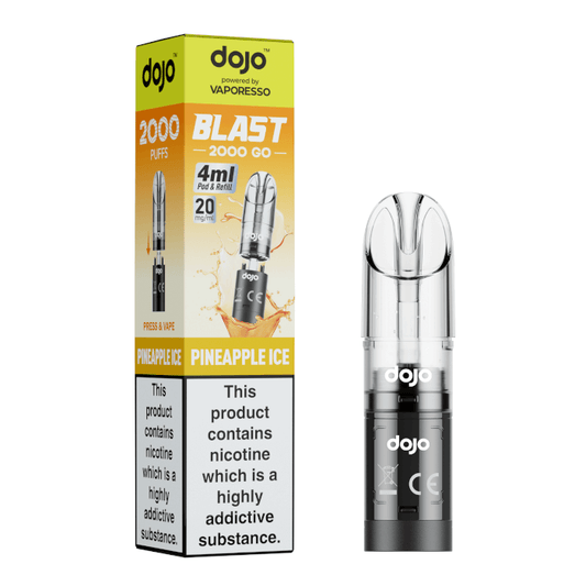 DOJO Blast 2000 Go Pod & Refill - Pineapple Ice