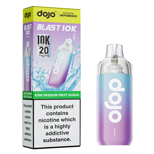 DOJO Blast 10K Prefilled Vape Kit - Kiwi Passionfruit Guava