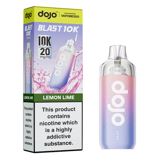DOJO Blast 10K Prefilled Vape Kit - Lemon Lime