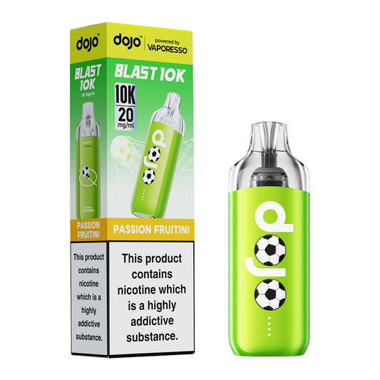 DOJO Blast 10K Prefilled Vape Kit - Passion Fruitini