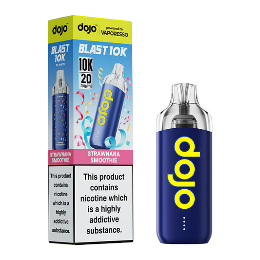 DOJO Blast 10K Prefilled Vape Kit - Strawnana Smoothie