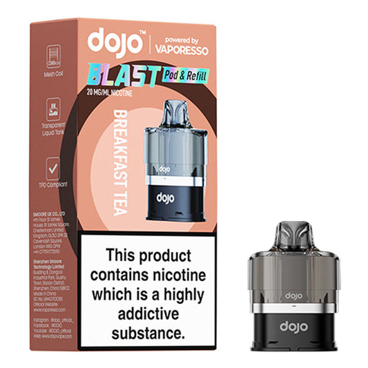 DOJO Blast 6000 Pod & Refill - Breakfast Tea