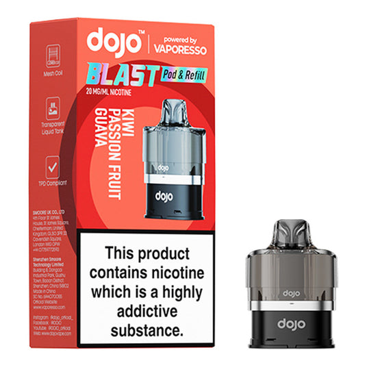 DOJO Blast 6000 Pod & Refill - Kiwi Passion Fruit Guava