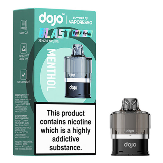 DOJO Blast 6000 Pod & Refill - Menthol
