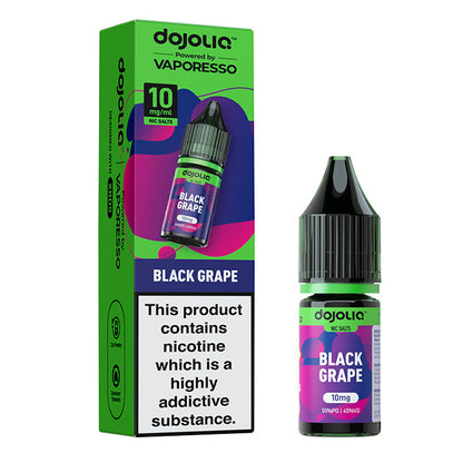 Vaporesso DOJOLIQ Nic Salts - Black Grape - 10ml E-Liquid