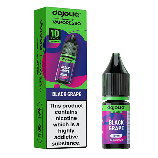 Vaporesso DOJOLIQ Nic Salts - Black Grape - 10ml E-Liquid