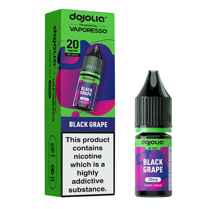 Vaporesso DOJOLIQ Nic Salts - Black Grape - 10ml E-Liquid