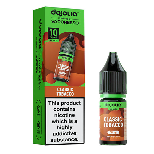 Vaporesso DOJOLIQ Nic Salts - Classic Tobacco - 10ml E-Liquid