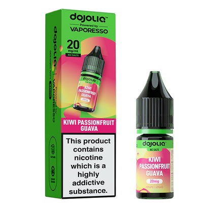 Vaporesso DOJOLIQ Nic Salts - Kiwi Passionfruit Guava - 10ml E-Liquid